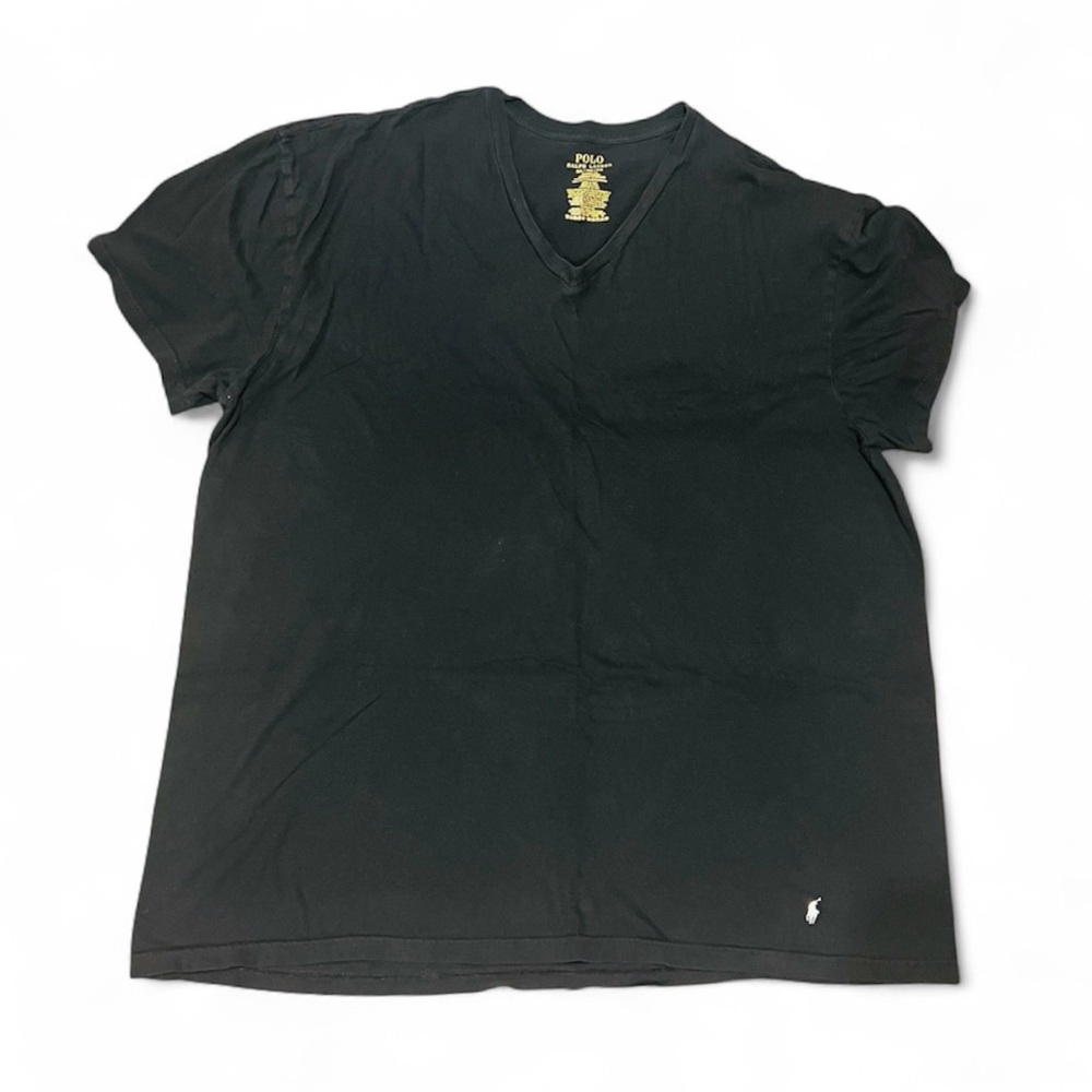 Polo Ralph Lauren Men’s Black V-Neck Tee